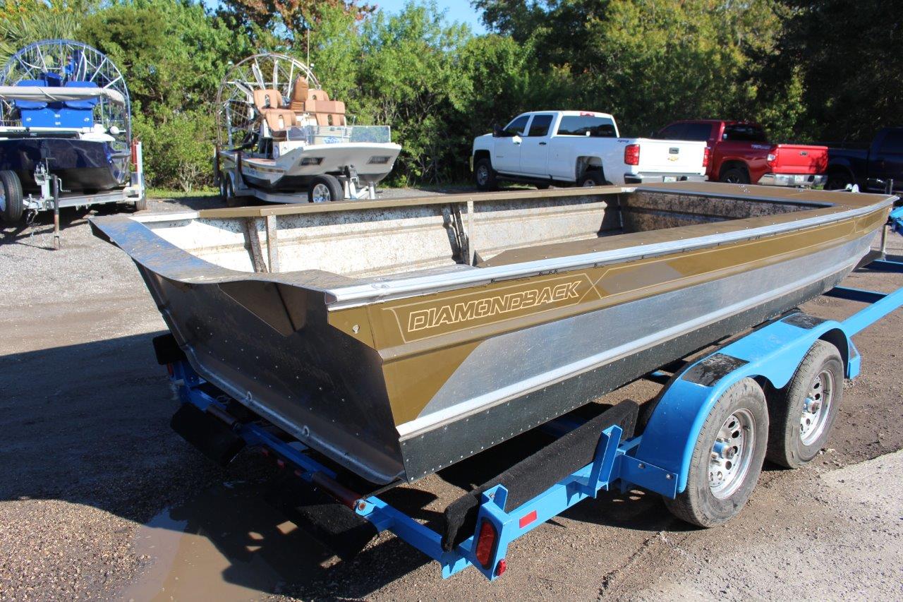 USED Hull Diamondback Airboats