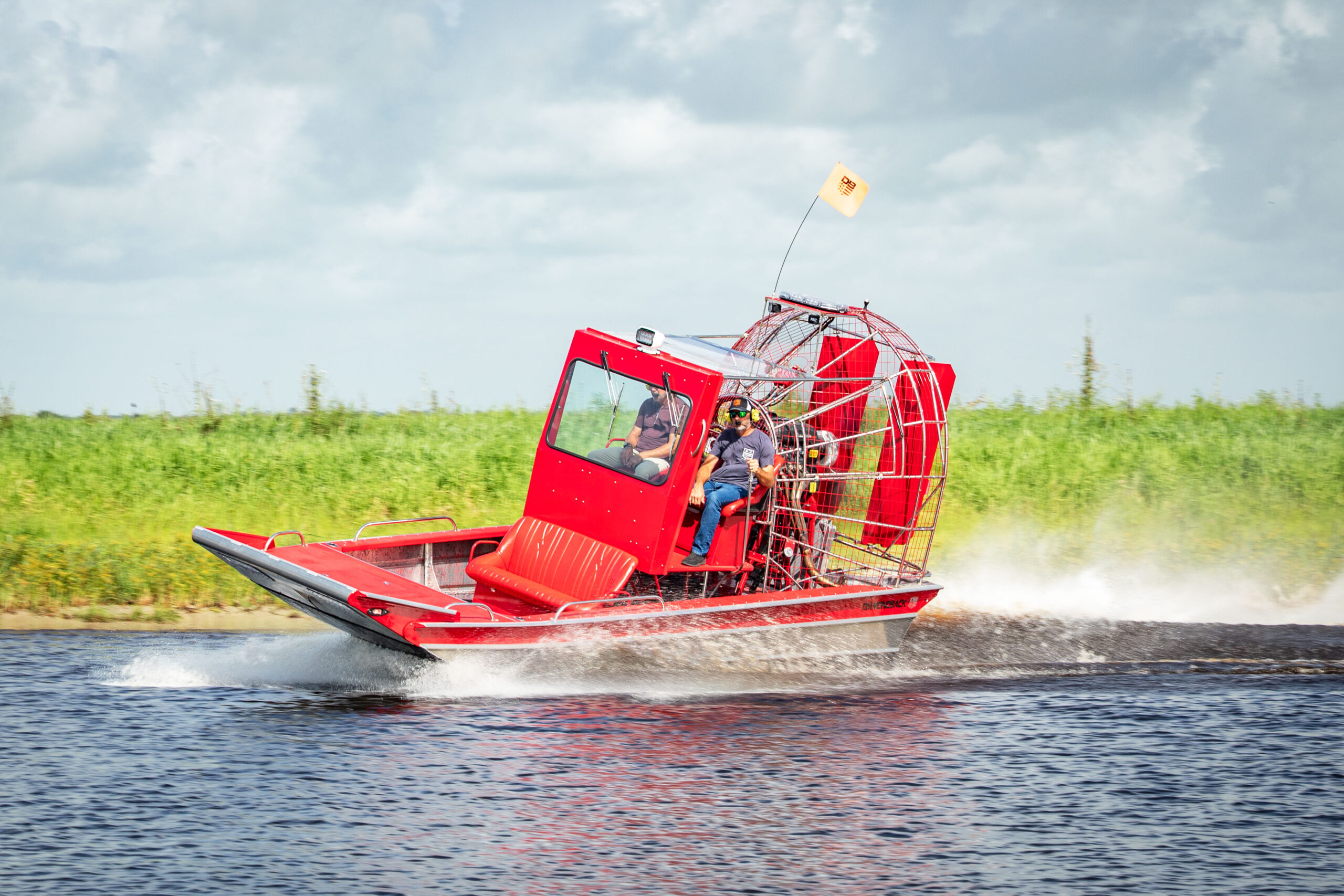 Search and Rescue | Red - Diamondback Airboats